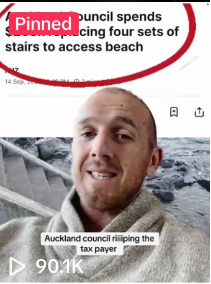90K views - Auckland council stairs